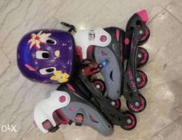 Roller and casque