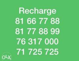 categorized Alfa & Touch Recharge numbers