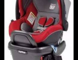 peg perego red car seat