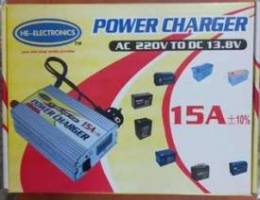 electronic charger 12v 15 amp