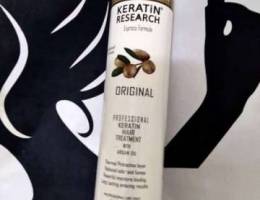 Keratin hair treatment