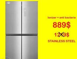 Refrigerator 4 doors BERLONI Stainless Ste...