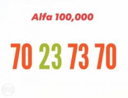 Alfa 70 73 70 for 100.000 we deliver all l...