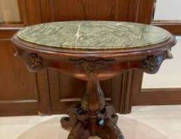 Antique corner table