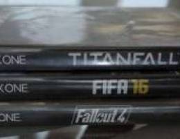 Xbox Games(titanfall 2, fallout 4, fifa16)