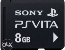 Ps vita 8gb original memory card