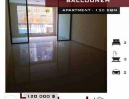 Apartment for sale in Ballouneh, 150 SQM. ...