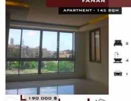 145 SQM apartment in Fanar for sale. REF#C...