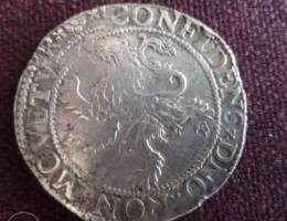 Netherlands/Holland 1589 Silver Lion Daald...