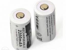 16340 CR123A lithium li-ion battery