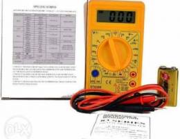 digital multimeter dt830b yellow