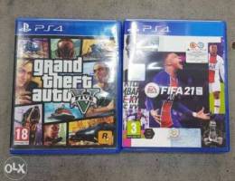 Fifa 21 arabic and gta 5