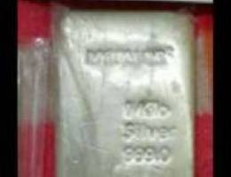 1 kg 999 silver certified suisse Metalor