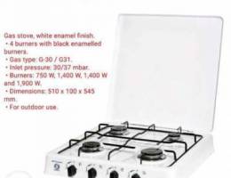 Spanish Orbegozo 4 Socket Burner Gas Stove...