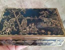 Antic japanize jewelry box copper ØµÙ†Ø¯ÙˆÙ‚ ÙŠØ§...