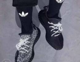 Yeezy black reflective