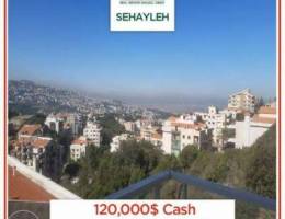 With Two Terrace!120,000$Cash!Sehayleh!