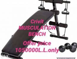 Crivit MUSCULATION Bench Made