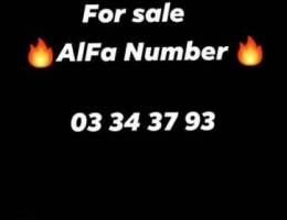 For sale special alfa Number 450.000L.L