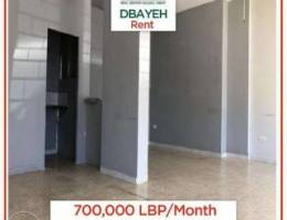 Shop for rent in Dbayeh only for 700,000L....
