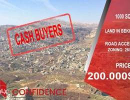 GET THIS HUGE 1000 SQM Land In Bekiche Bak...