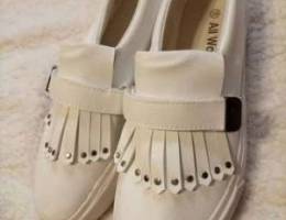 Neww White Shoes Size 39