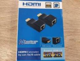 Hdmi extender over network cable