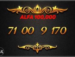 New spacial line alfa 71 00. 17 for 100,00...