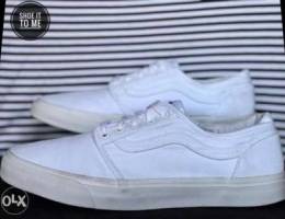 original | vans | oldskool |White/white