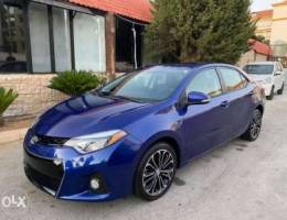 Toyota Corolla S 2016 full Options