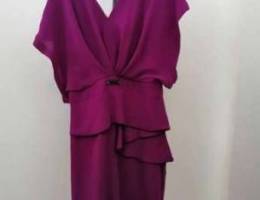 dress color purple size 44, ÙØ³ØªØ§Ù† Ù„ÙˆÙ† Ø¨Ù†ÙØ³...