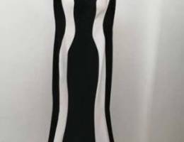 dress color white and black size large, ÙØ³...