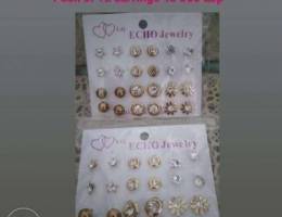 Pack of 12pcs... earrings high quality