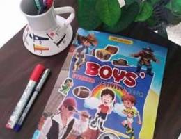 Boys Sticker Activity Book