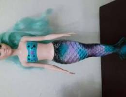 Mermaid blue hair