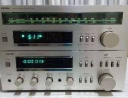 denon integrated stereo amplifier & tuner