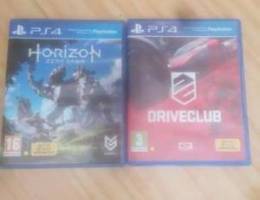 Horizon zero dawn and drive club