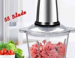 BOMA Kitchen 2.2 L Glass Food Chopper Meat...