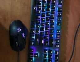 gaming keyboard and mouse