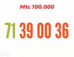 Mtc 390036 for 100.000 we have delivery 1$...