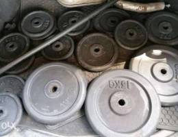 90 kg weights 1 kg for 1.30$