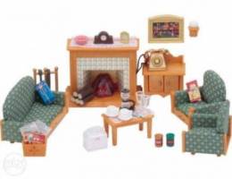 Living room set for small dollhouse