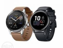 HONOR MagicWatch 2 46mm Flax Brown-Charcoa...