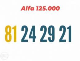 Best alfa 24 29 21 for 125,000 order now f...