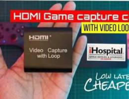 HDMI Game recording , Streaming with loop