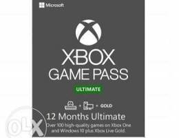 Xbox Game Pass Ultimate 1 Year