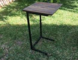 Wood metal table