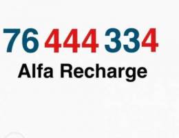 categorized Recharge Alfa & MTC