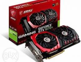 MSI GTX 1070ti 8gb