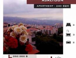 Apartment for sale in Ajaltoun with panora...